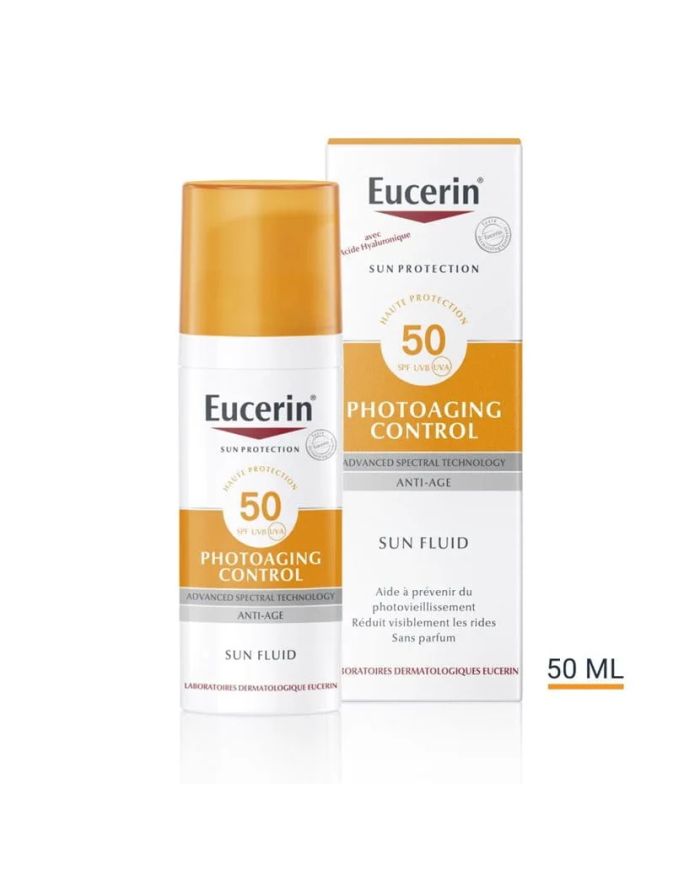 EUCERIN SUN FLUIDE SPF5+ ANTI AGE 50ML