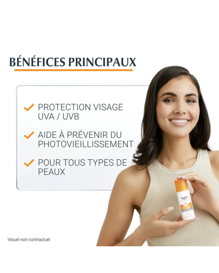 EUCERIN SUN FLUIDE SPF5+ ANTI AGE 50ML
