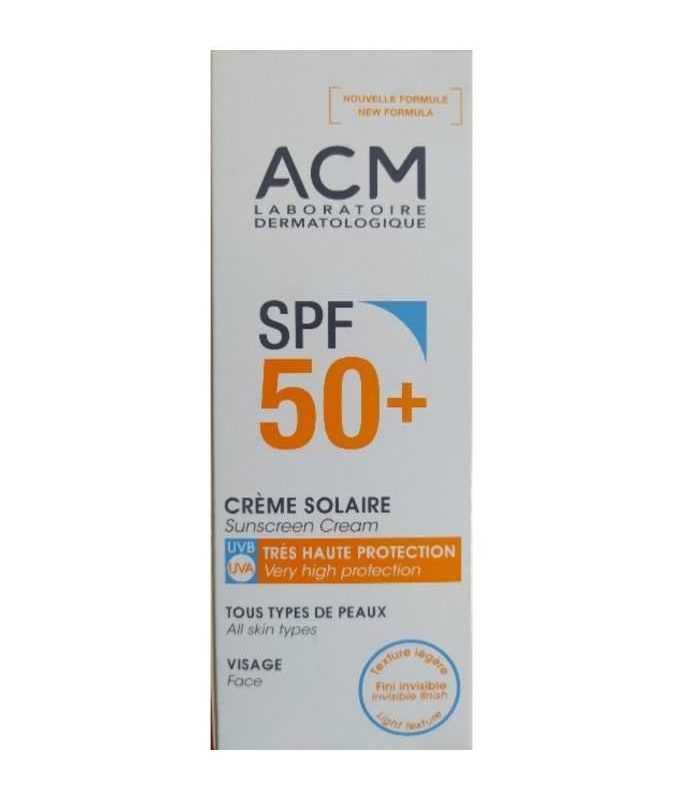 ACM CREME SOLAIRE SPF 50+ TOUS TYPES DE PEAUX 40 ML
