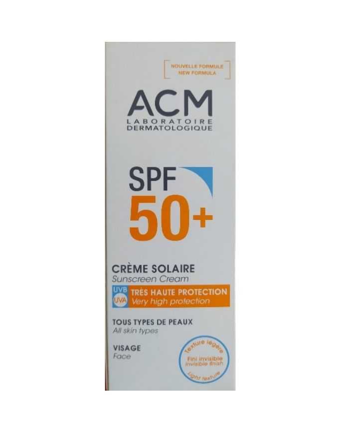 ACM CREME SOLAIRE SPF 50+ TOUS TYPES DE PEAUX 40 ML