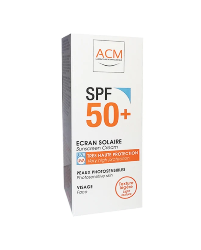 ACM CREME SOLAIRE SPF 50+ TOUS TYPES DE PEAUX 40 ML