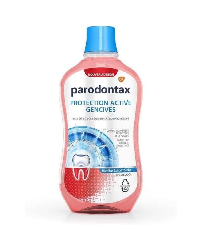 PARODONTAX BAIN DE BOUCHE QUOTIDIEN RAFRAICHISSANT 500 ML