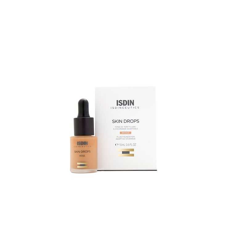 ISDIN SKIN DROPS FOND DE TEINT FLUIDE BRONZE 15 ML
