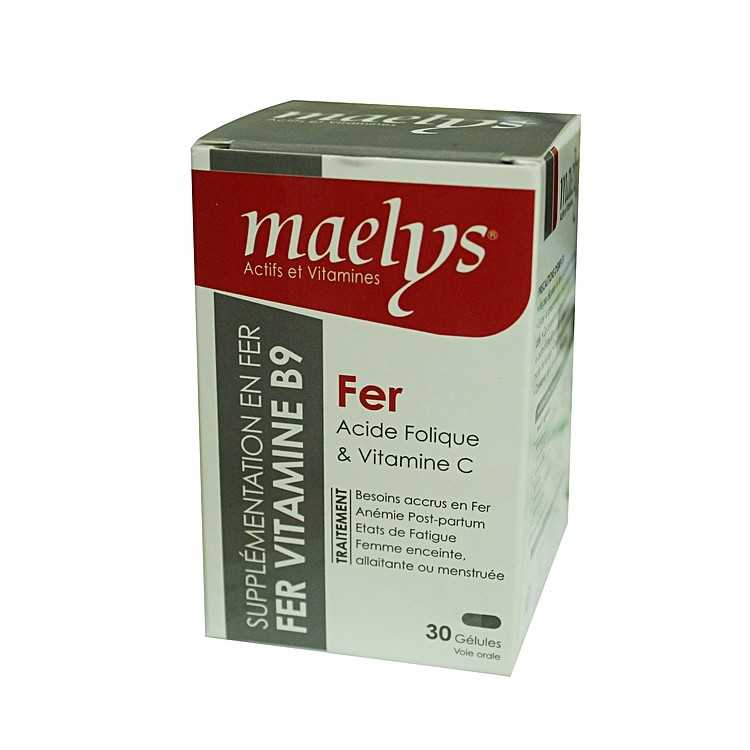 MAELYS FER 30 GELULES