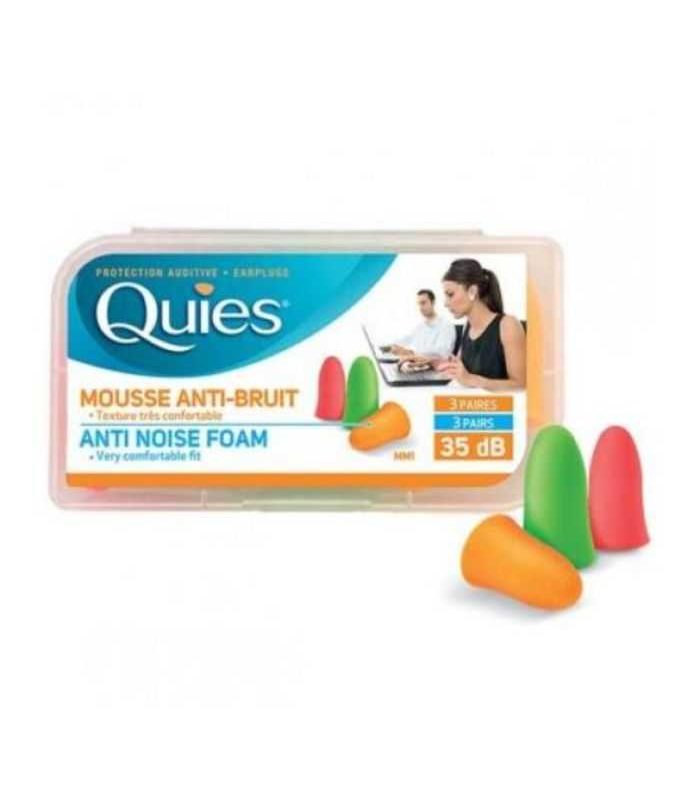 QUIES PROTECTION AUDITIVE EN MOUSSE