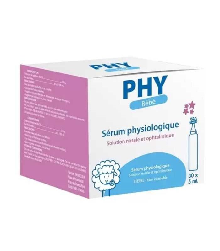 PHY BEBE SERUM PHYSIOLOGIQUE 30*5ML