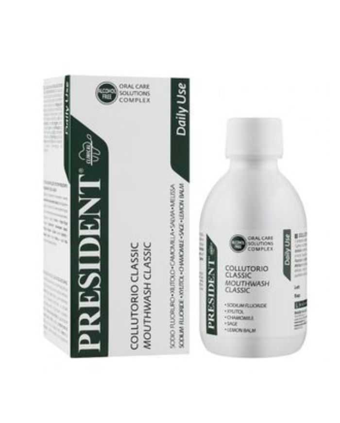 PRESIDENT CLASSIC BAIN DE BOUCHE USAGE QUOTIDIEN 200 ML