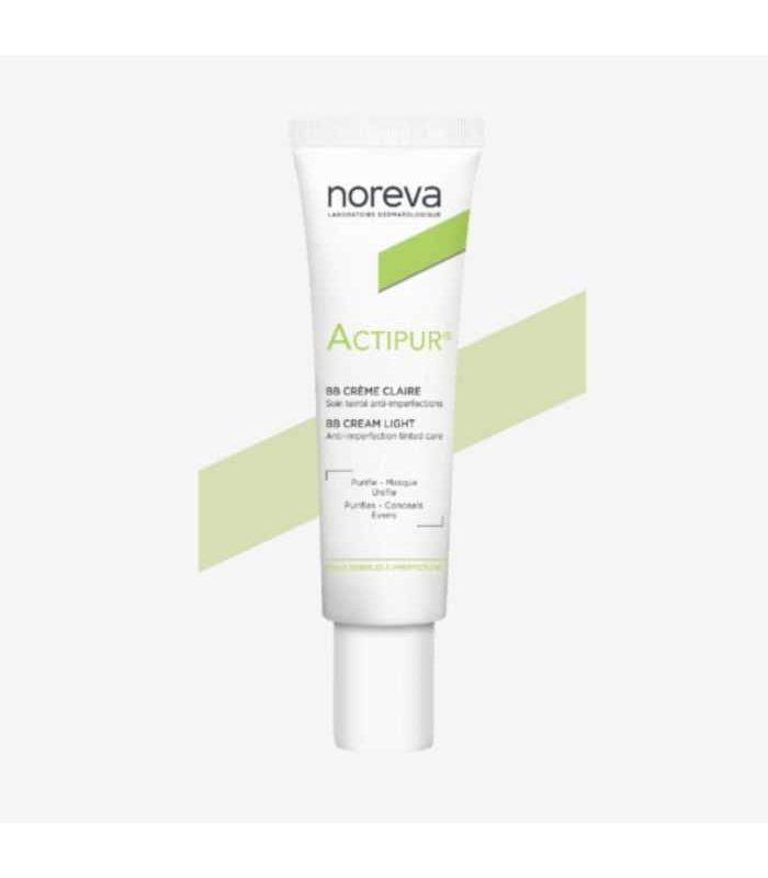 NOREVA OFFRE ACTIPUR BB CREME CLAIRE 30 ML + ACTIPUR GEL DERMO NETTOYANT 150 ML OFFERT
