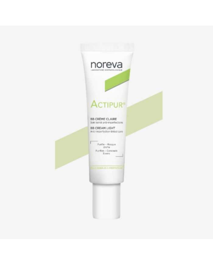 NOREVA OFFRE ACTIPUR BB CREME CLAIRE 30 ML + ACTIPUR GEL DERMO NETTOYANT 150 ML OFFERT