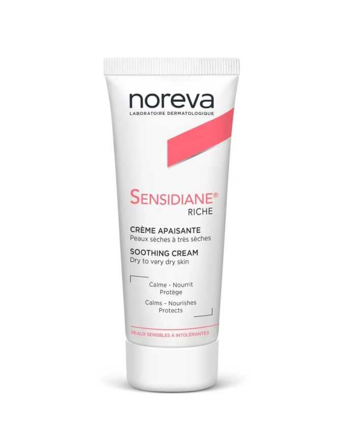 NOREVA OFFRE SENSIDIANE CREME APAISANTE RICHE 40ML + SENSIDIANE GEL LAVANT 200 ML OFFERT