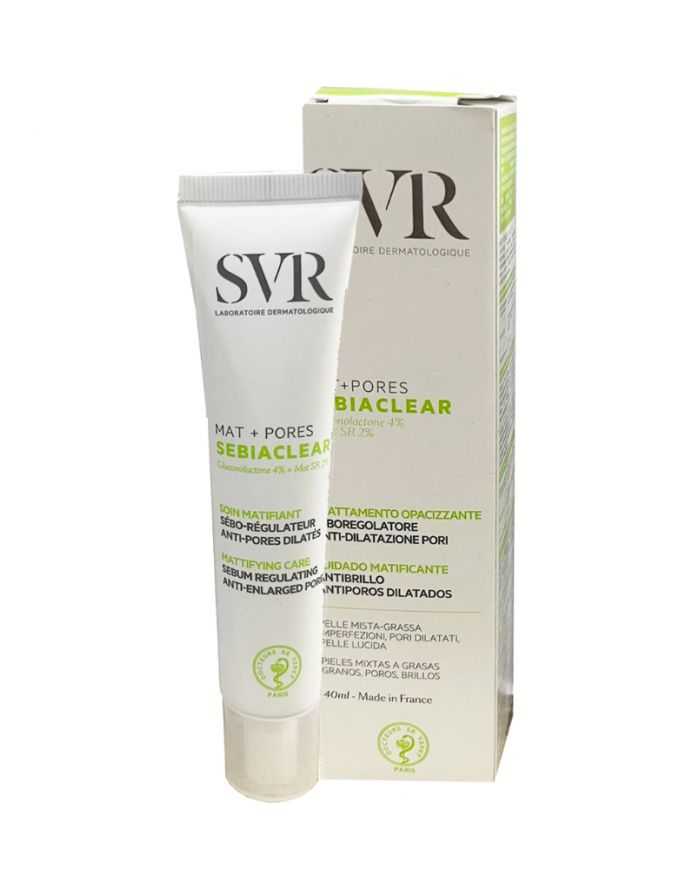 SVR SEBIACLEAR MAT+PORES 40 ML