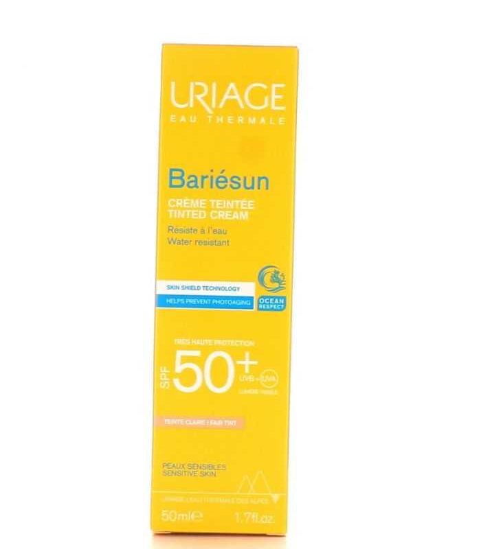 URIAGE BARIESUN CREME TEINTEE SPF 50+ 50ML CLAIRE