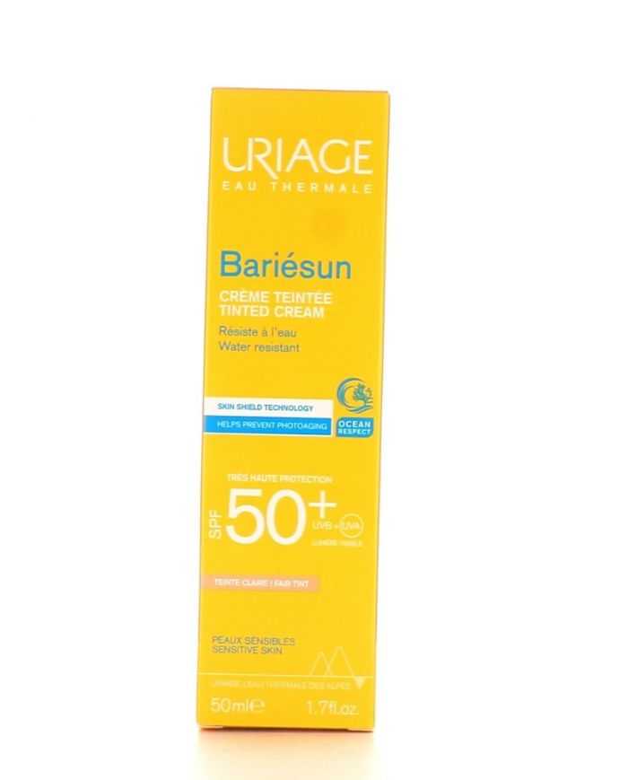 URIAGE BARIESUN CREME TEINTEE SPF 50+ 50ML CLAIRE