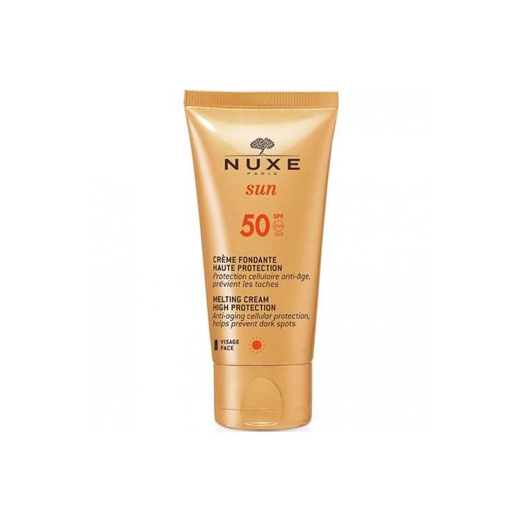 NUXE SUN CREME FONDANTE HAUTE PROTECTION SPF 50 AUX FLEURS D'EAU ET DE SOLEIL 50 ML
