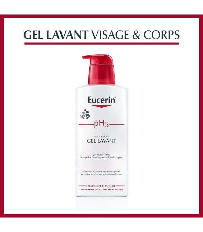 EUCERIN GEL LAVANT PH 5 400 ML