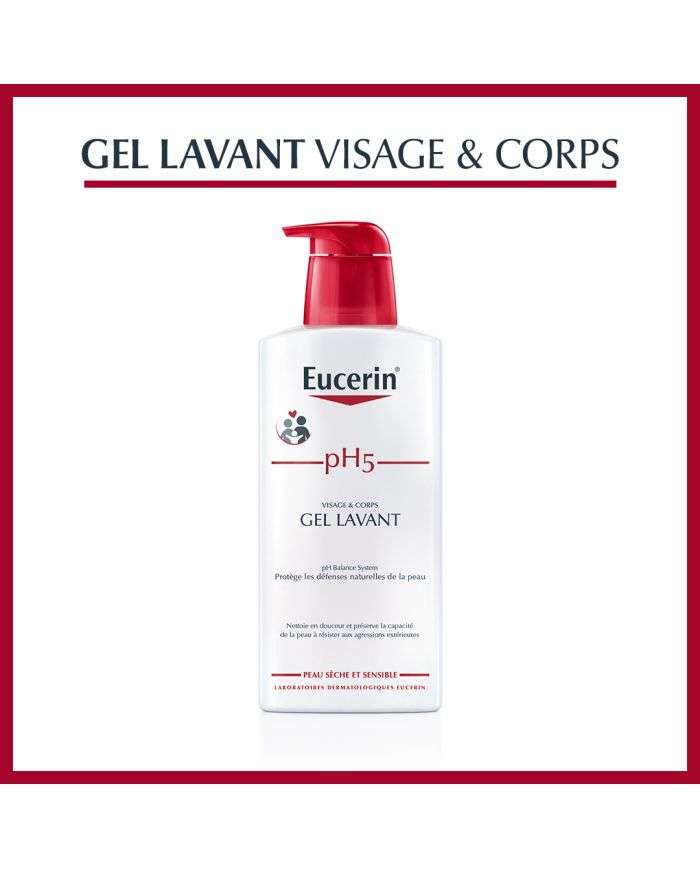 EUCERIN GEL LAVANT PH 5 400 ML