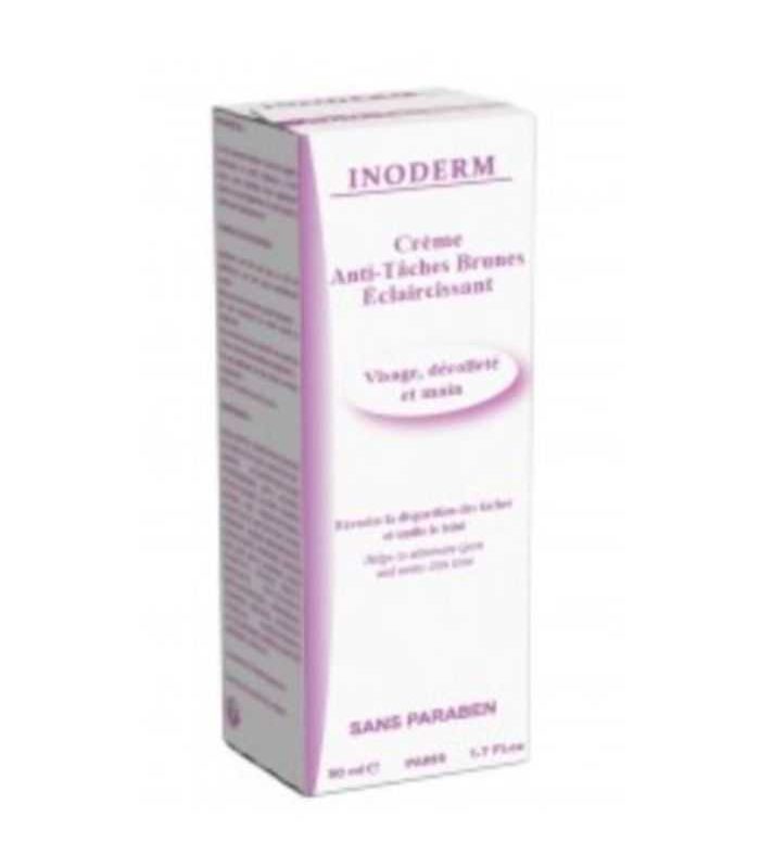 INODERM CRÈME ANTI TACHES BRUNES ECLAIRCISSANTE 50 ML