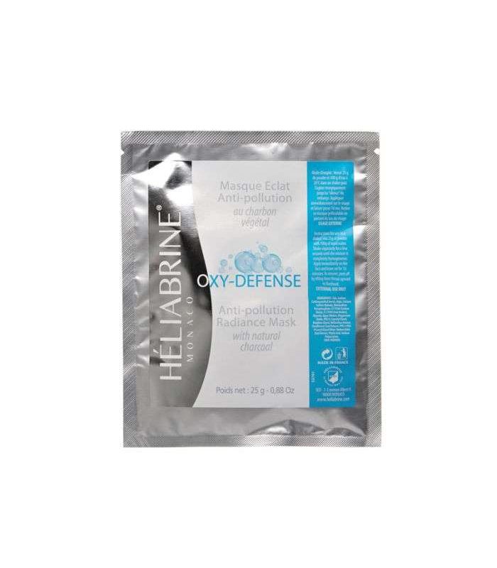 HELIABRINE OXY DEFENSE MASQUE ECLAT ANTI-POLLUTIONCHARBON VEGETAL 25g