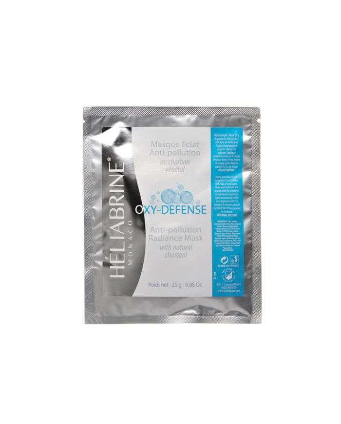 HELIABRINE OXY DEFENSE MASQUE ECLAT ANTI-POLLUTIONCHARBON VEGETAL 25g