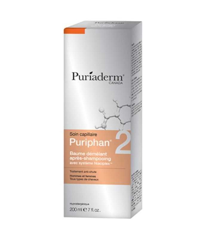 PURIADERM PURIPHANE2 BAUME DEMELANT APRES SHAMPOOING HOMMES FEMMES 200 ML