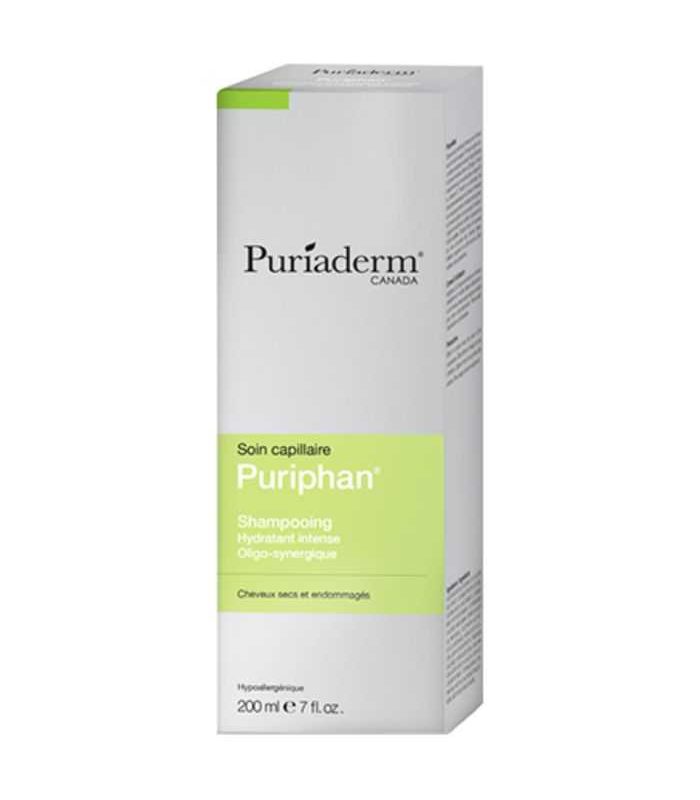 PURIADERM PURIPHAN SHAMPOOING HYDRATANT INTENSE CHEVEUX SECS ET ENDOMMAGES 200 ML
