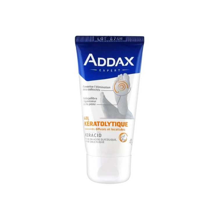 ADDAX PIEDS KERACID GEL KERATOLYTIQUE 50 ML