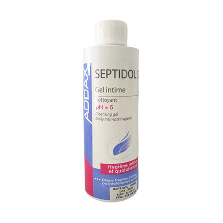 ADDAX SEPTIDOL PH 5 GEL INTIME NETTOYANT 250 ML