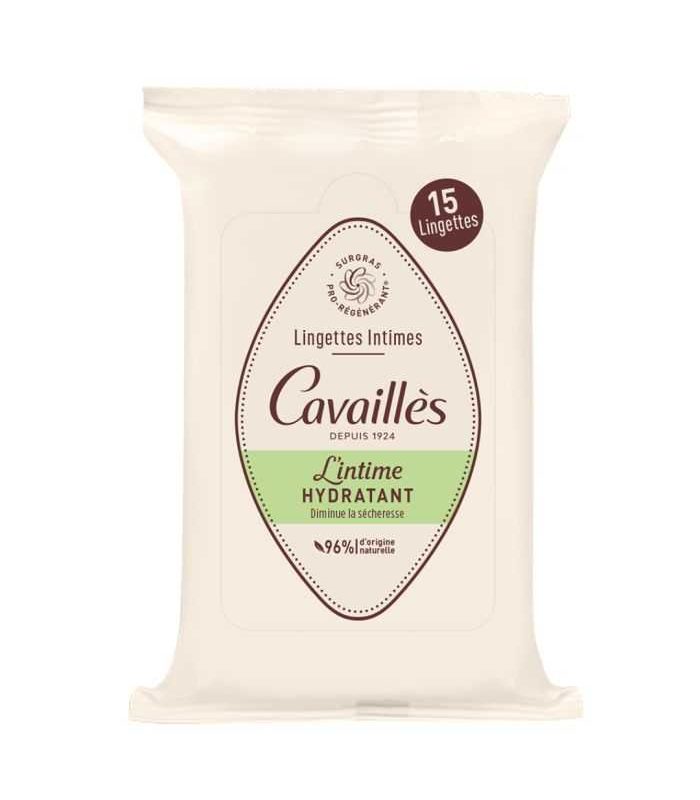 ROGE CAVAILLES LINGETTES INTIME HYDRATANT 15 UNITES