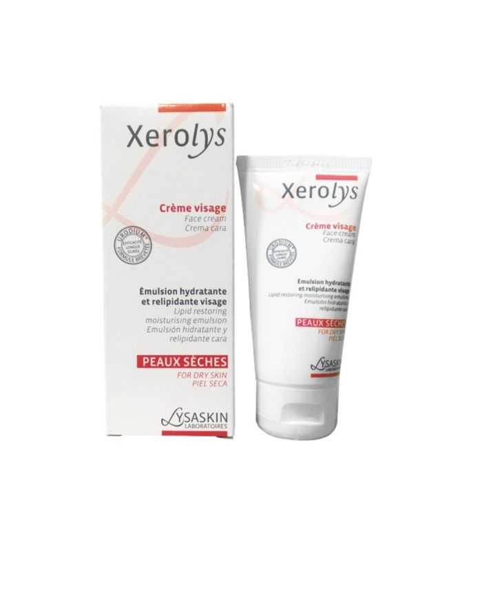 LYSASKIN XEROLYS VISAGE EMULSION HYDRATANTE 50 ML