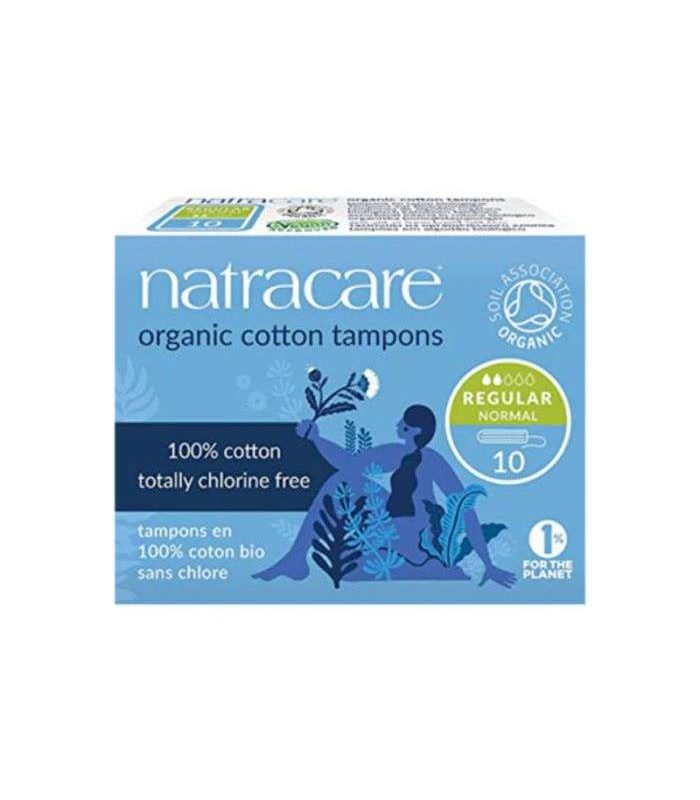 NATRACARE TAMPONS REGULIERS SANS APPLICATEUR 10 U