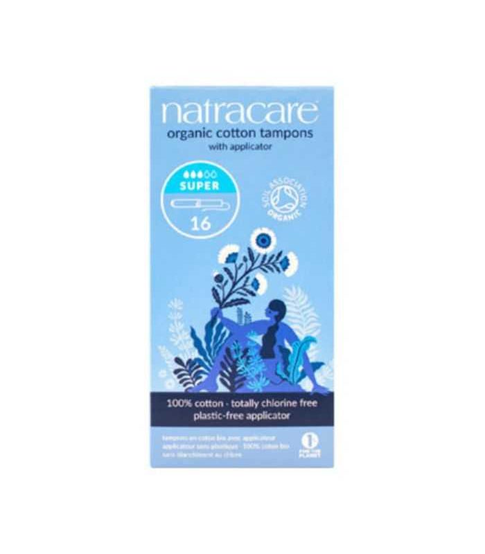 NATRACARE TAMPONS SUPER AVEC APPLICATEUR 16 U