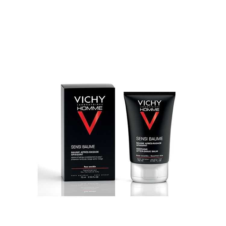 VICHY HOMME SENSI BAUME / BAUME APRES RASAGE FORTIFIANT PEAUX SENSIBLES 75 ML