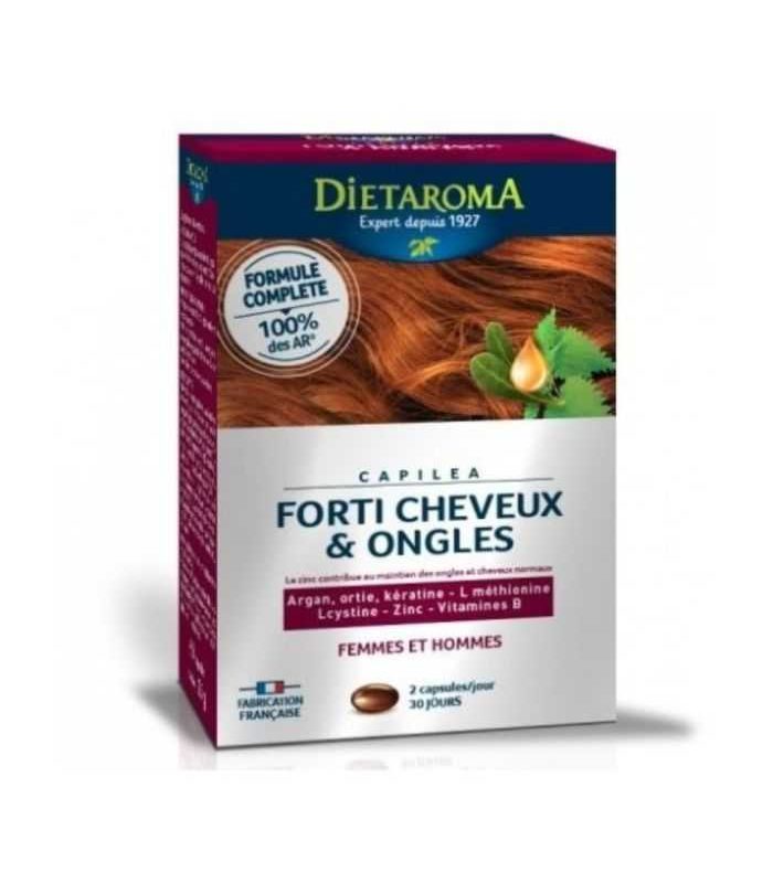 DIETAROMA CAPILEA FORTI CHEVEUX ET ONGLES 60 CAPSULES