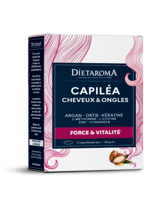 DIETAROMA CAPILEA FORTI CHEVEUX ET ONGLES 60 CAPSULES