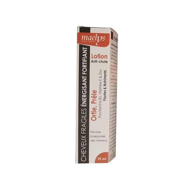 MAELYS OFFRE LOTION ANTI CHUTE CHEVEUX FRAGILES ENERGISANT FORTIFIANT 75 ML + SHAMPOOING ANTI CHUTE 100ML OFFERT