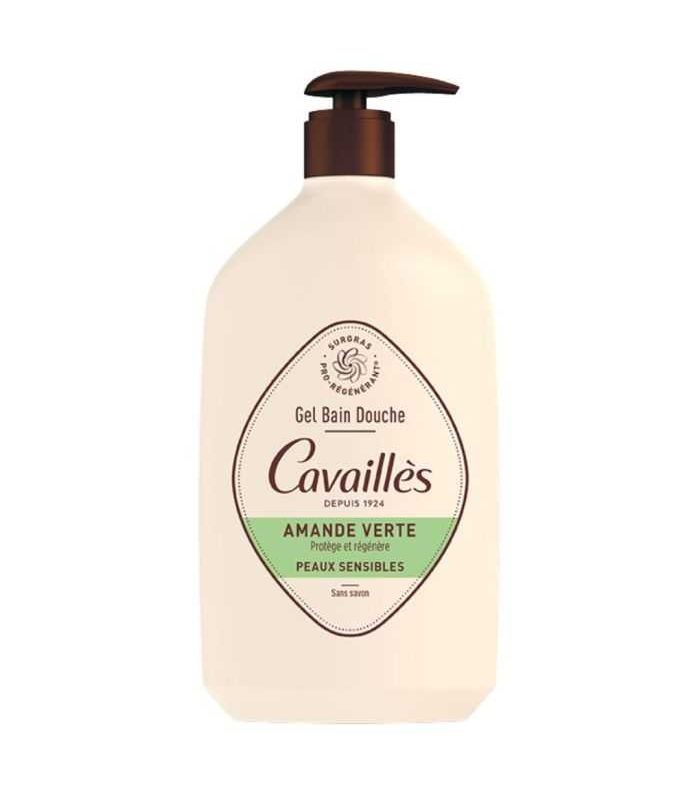 ROGE CAVAILLES GEL BAIN ET DOUCHE AMANDE VERTE PEAUX SENSIBLES 1L