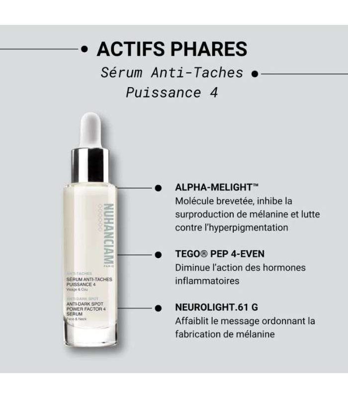 NUHANCIAM SERUM ANTI TACHES PUISSANCE 4- 30 ML