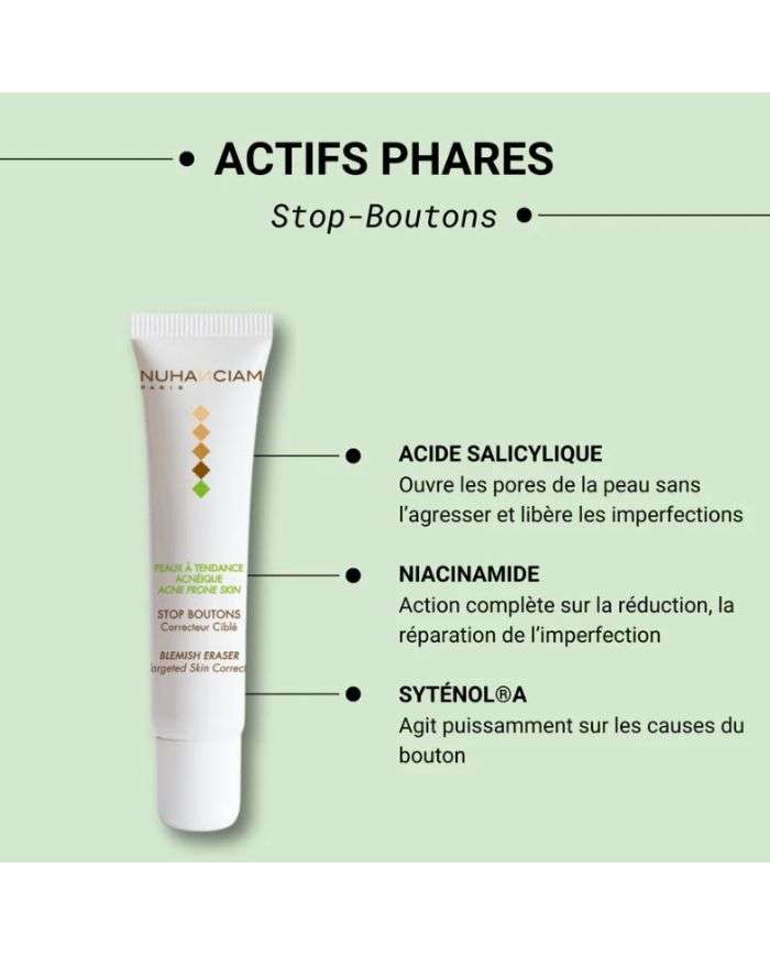 NUHANCIAM ANTI IMPERFECTIONS STOP BOUTONS 15ML