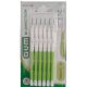 GUM MANCHE PAR 6 UNITES AVEC BROSETTES ULTRA MICRO FINE 0.7 MM REF 2114