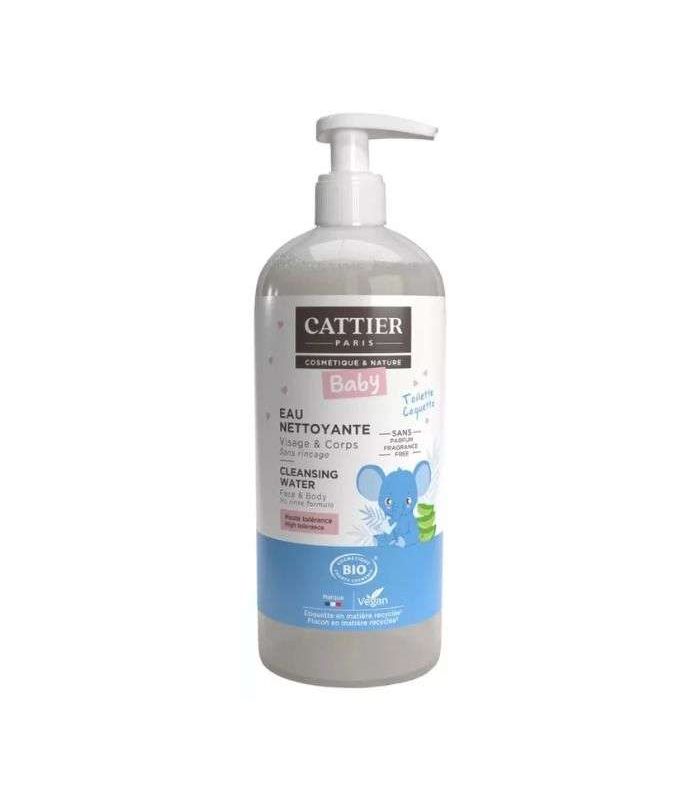 CATTIER BEBE EAU NETTOYANTE 500ML