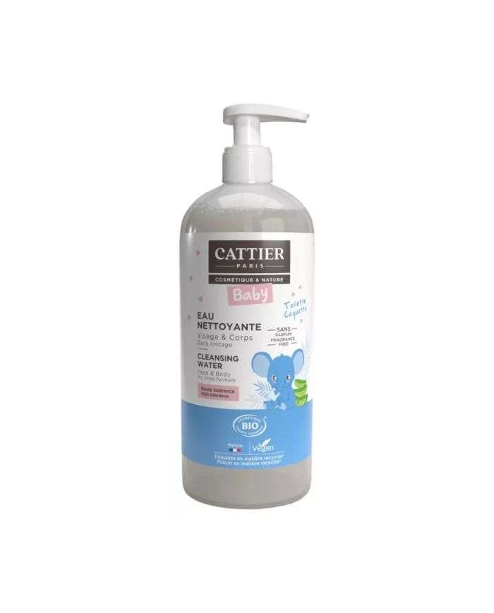 CATTIER BEBE EAU NETTOYANTE 500ML