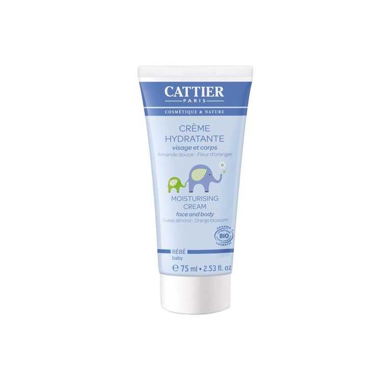 CATTIER BEBE CREME HYDRATANTE HYPOALLERGENIQUE 75 ML