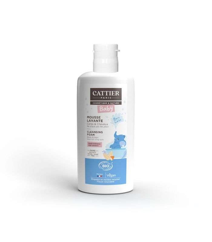 CATTIER MOUSSE LAVANTE CHEVEUX ET CORPS 150 ML