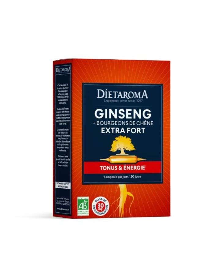 DIETAROMA GINSENG EXTRA FORT 20 AMPOULES