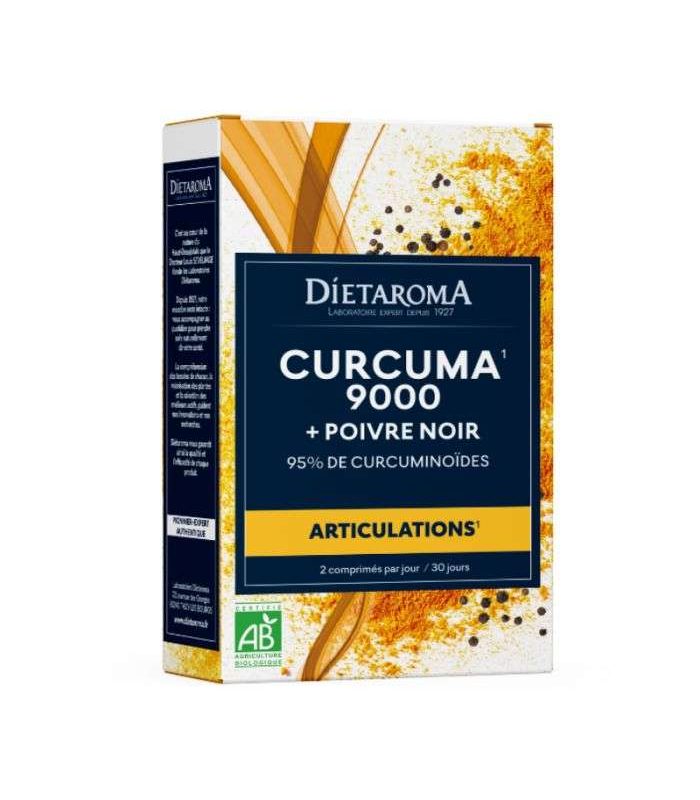 DIETAROMA CURCUMA ET POIVRE NOIR BIO 60 COMPRIMES