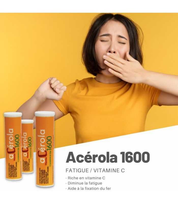 ACEROLA 1600 14 COMPRIMES A CROQUER