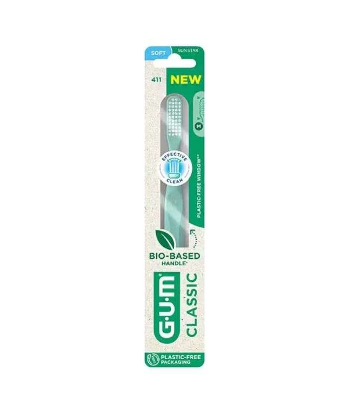 GUM BROSSE A DENTS CLASSIQUE SOUPLE REF 411