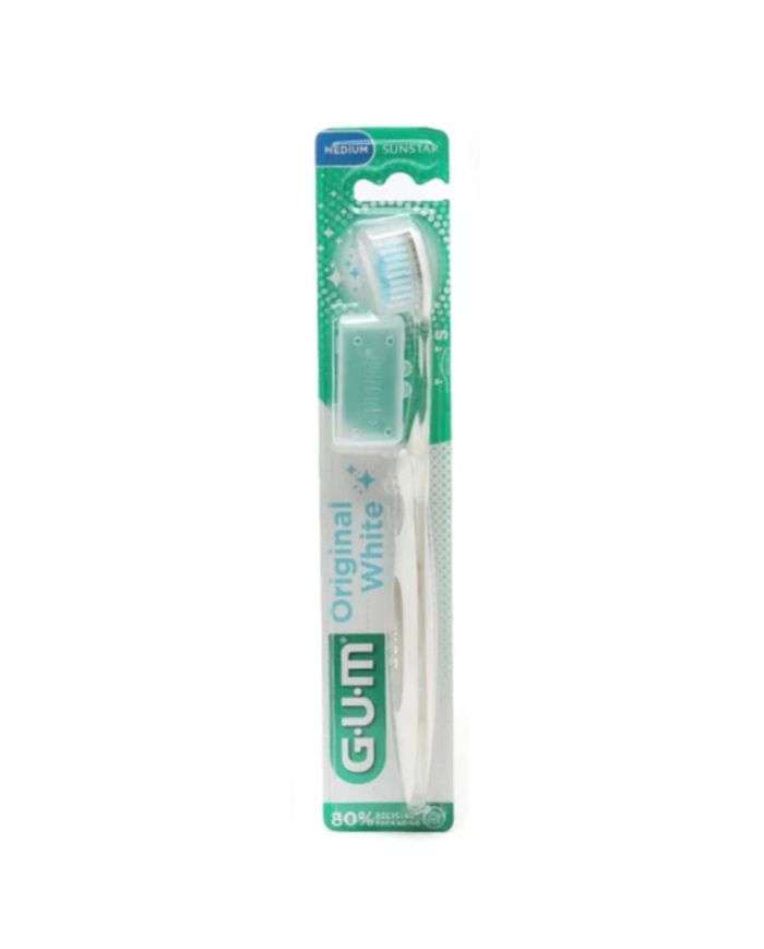 GUM BROSSE A DENTS ORIGINAL WHITE MEDIUM COMPACTE REF 563