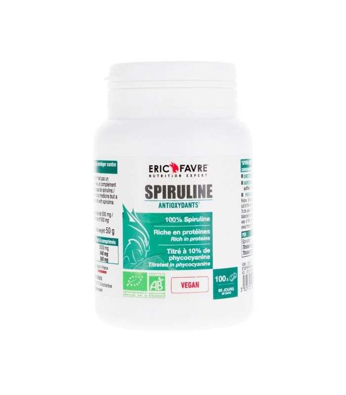 ERIC FAVRE SPIRULINE BIO 100 COMPRIMES