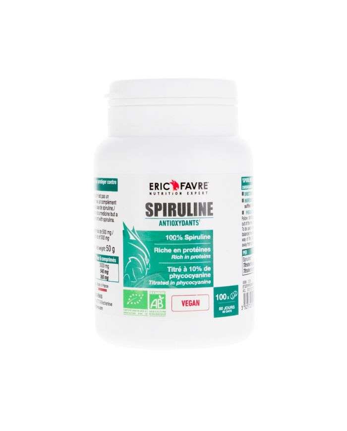 ERIC FAVRE SPIRULINE BIO 100 COMPRIMES